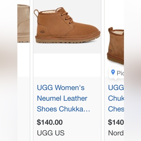 Ugg neumel chukka winter sneakers winter boots chestnut boot - Picture 2 of 14